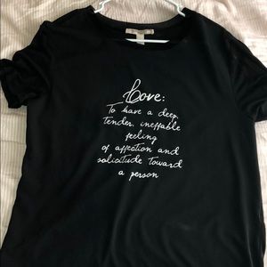 Forever 21 Love T-Shirt